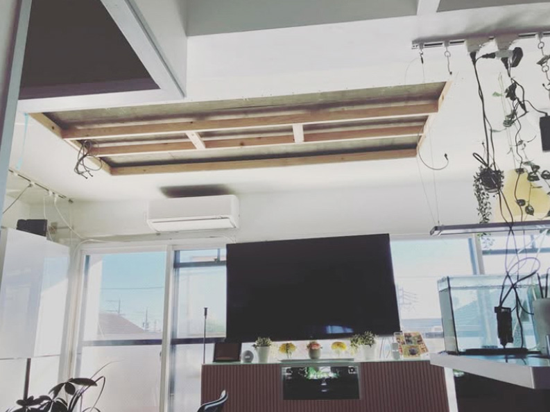 天井リフォーム工事