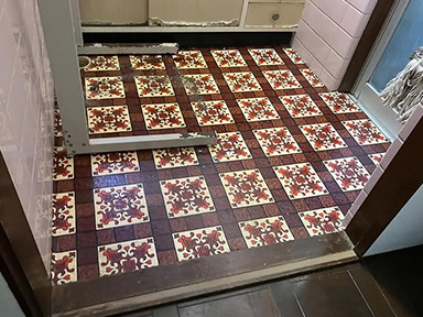 洗面所の床を水まわり向けに貼り替えたい