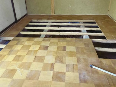 和室の床の沈みや傷みをしっかり直したい