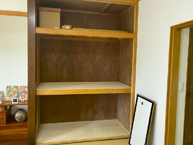 押し入れの湿気とカビ臭を改善したい