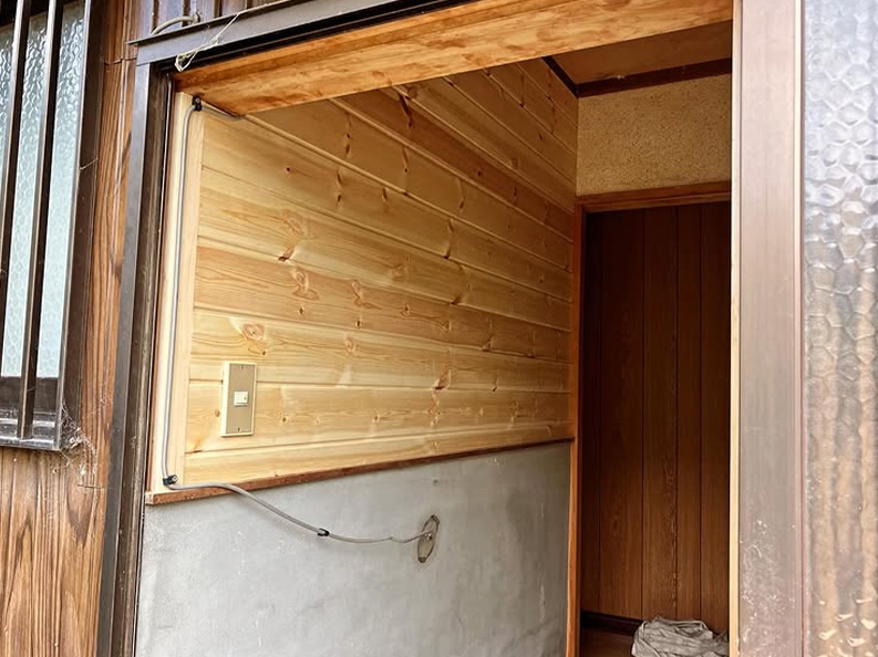 崩れた土壁を丈夫に直して見た目も整えたい